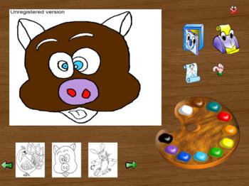 FillToy: Программа-раскраска