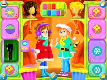 Сказочные подружки. Снежная королева