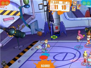 Губка Боб и друзья играют в баскетбол