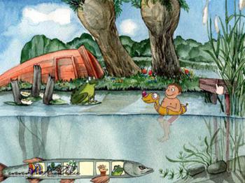 Оскар-путешественник и озёрные жители