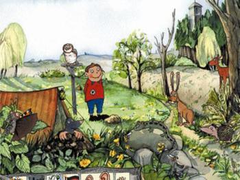 Оскар-путешественник и дикие животные