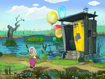 Поросенок Фунтик: Дорожное Приключение