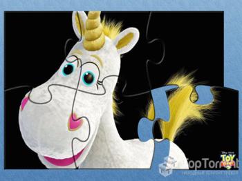 Пазлы для детей - История игрушек