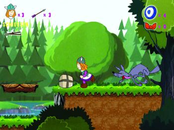 Викинг Вики спешит на помощь