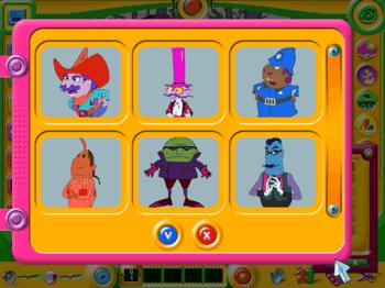 Конструктор мультиков и комиксов "Незнайка и Баррабасс"