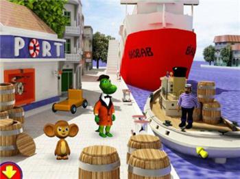 Чебурашка учит английский язык