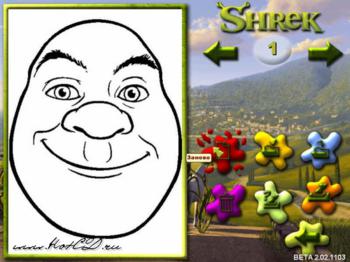 Шрек 2: кисти и краски