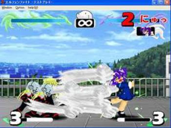 Elfen Lied Fight Game