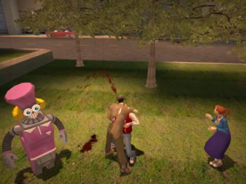 Stubbs the Zombie in Rebel Without a Pulse