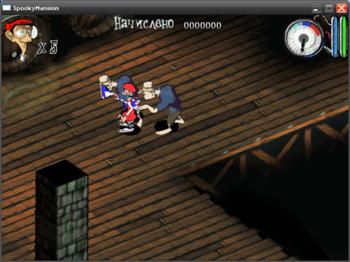 Buster Twinkle in Spooky Mansion