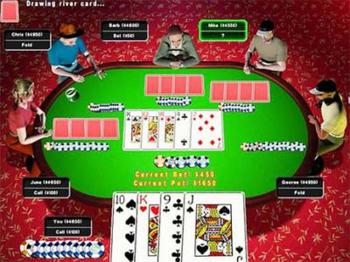 Texas hold'em: high stakes poker