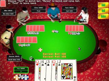 Texas hold'em: high stakes poker