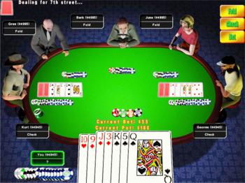 Texas hold'em: high stakes poker