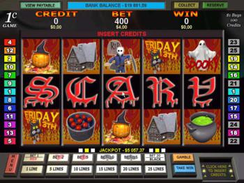 2 эмулятора игрового автомата Aussie Slots, Scary Slots
