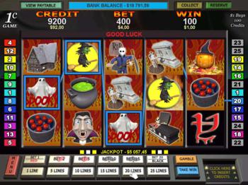 2 эмулятора игрового автомата Aussie Slots, Scary Slots