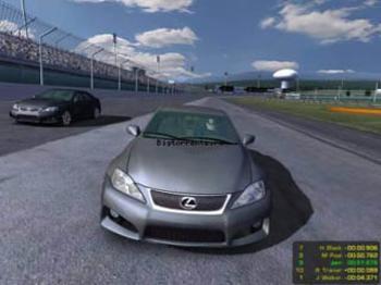 Lexus ISF Track Time